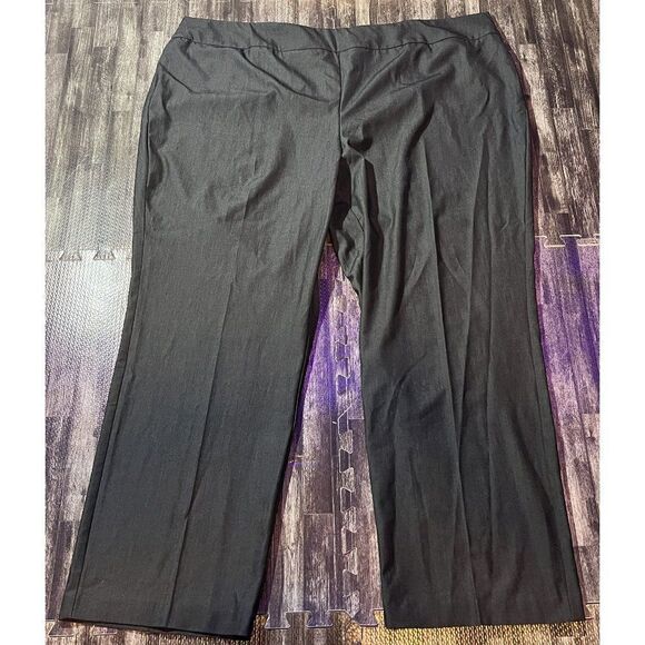 NWT Avenue Women's Black Tummy Control Pull On Pants - Picture 1 of 4